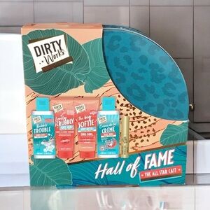 Dirty Works Skincare 5 Piece Gift Set Good Clean Fun Hall Of Fame New